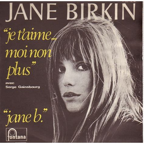 Jane Birkin Je T'aime...Moi Non Plus / Jane B. (1969, Vinyl) Discogs