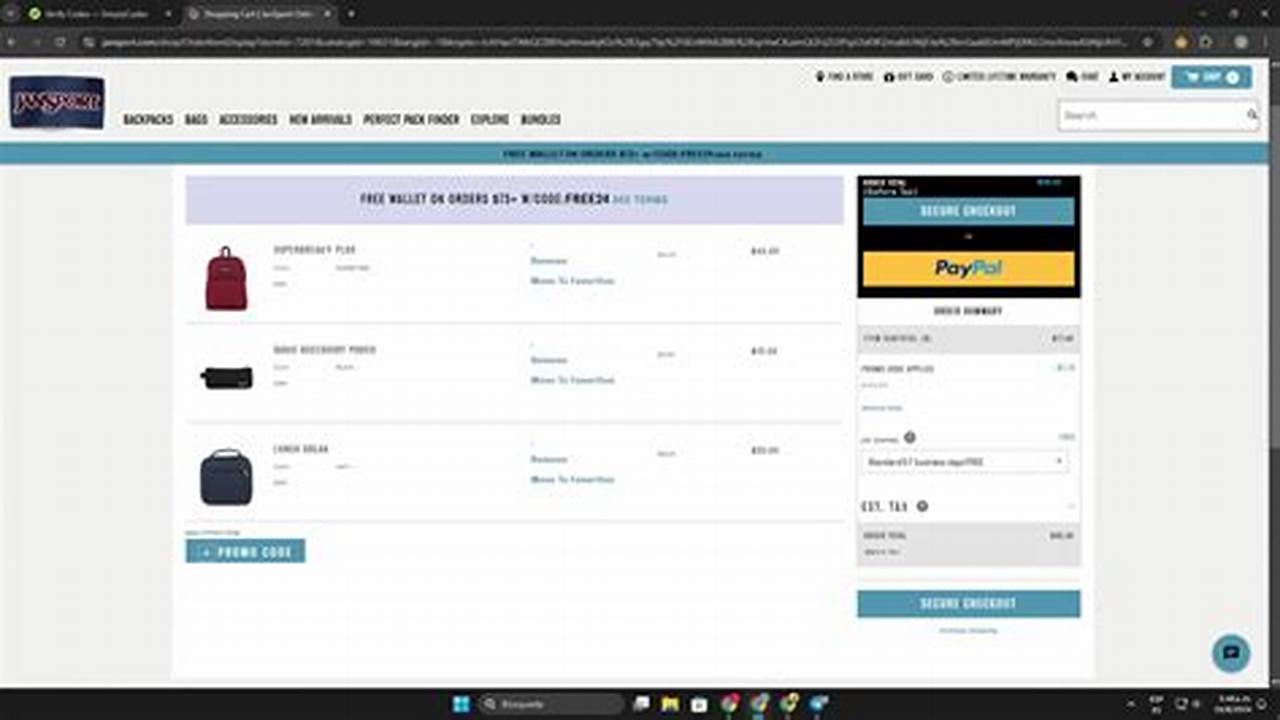 Jansport Promo Code 2024