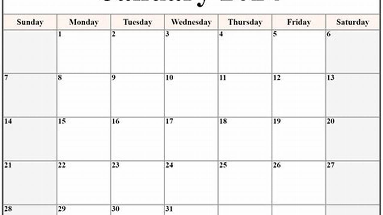 January 2024 Calendar Printable Free Excel Formula