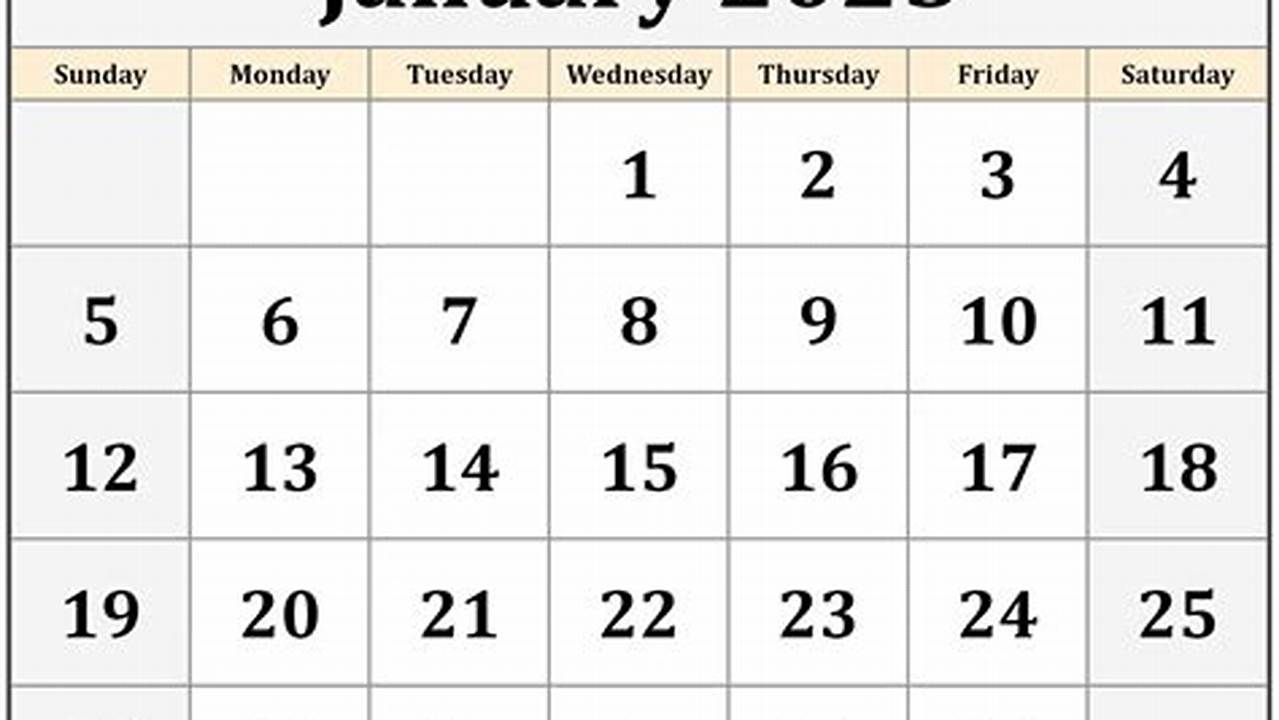 January 2025 Calendar Template Excel Format Json