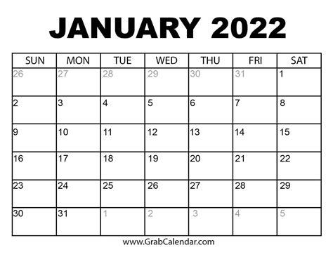January 2022