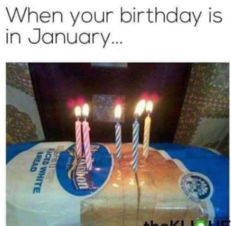 January Birthday Funny Meme