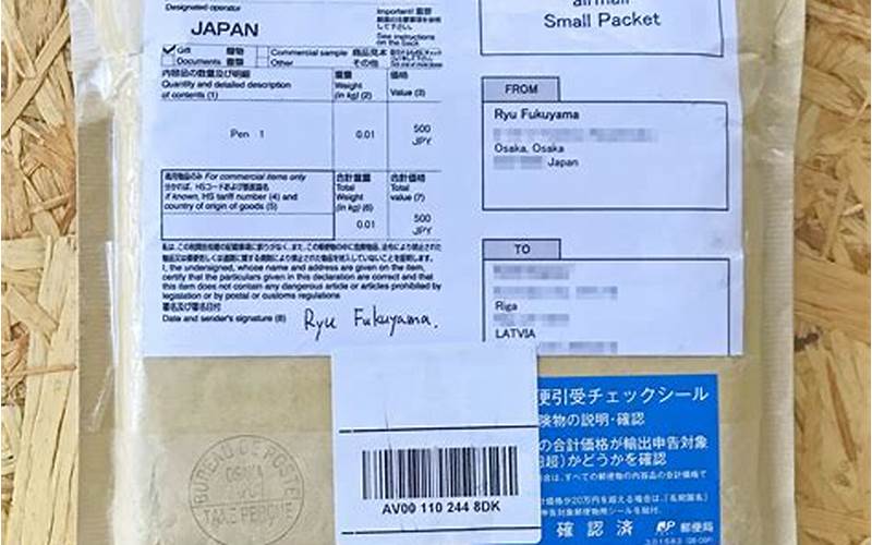 Japan Post Airmail