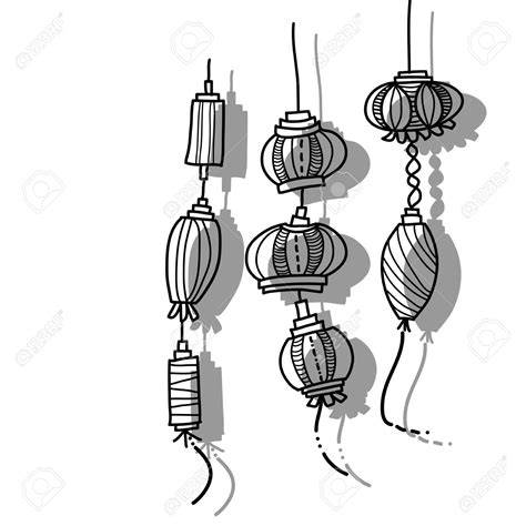 Japan Lantern Drawing