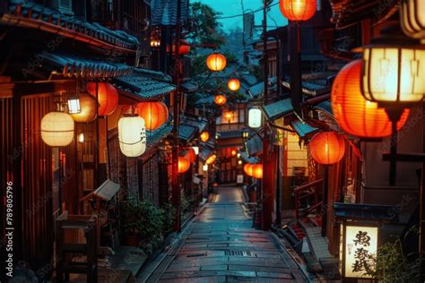 Japan Lantern Street