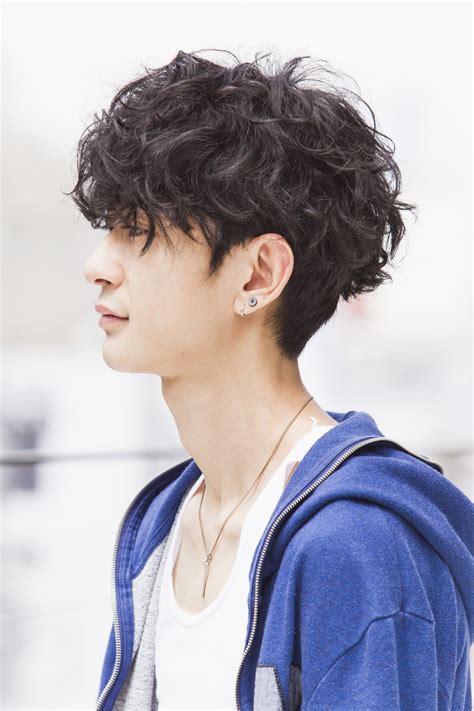 Japanese Boy Curly Hair