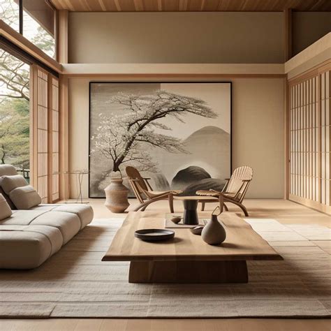 Japanese Living Room Design