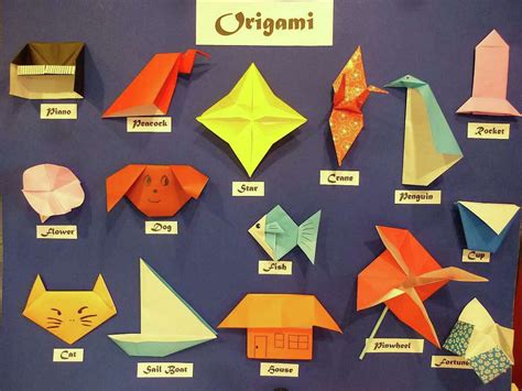 Melakukan origami