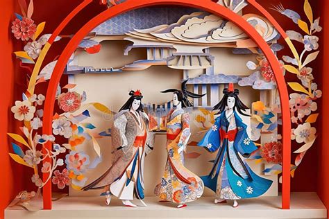Japanese Paper Puppet Theatre