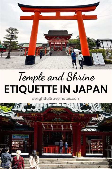 Japanese Temple Etiquette