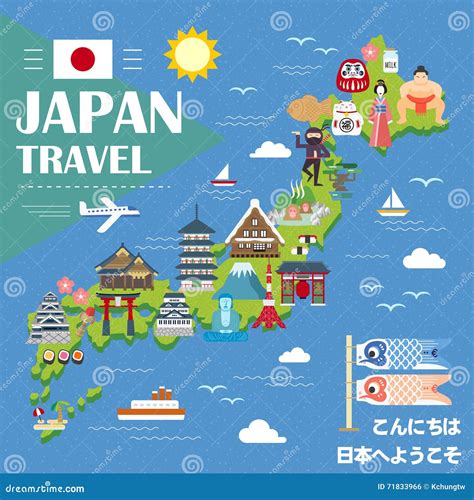 Japanese Traveler Map