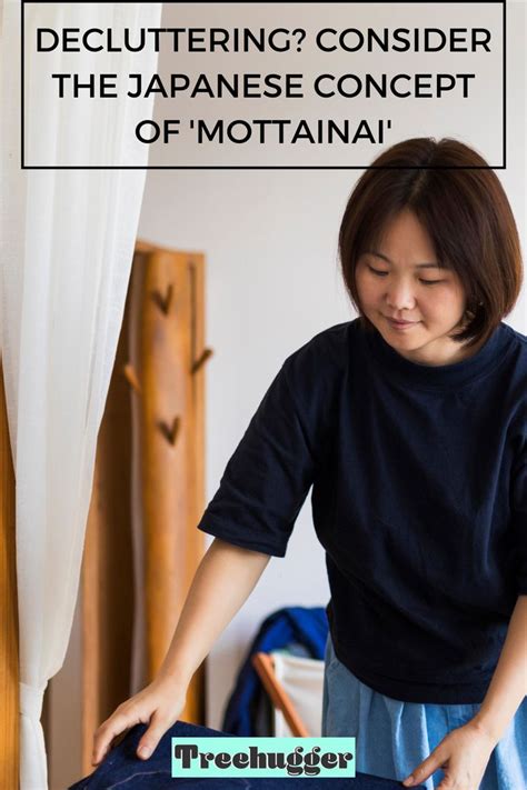 Japanese concept of mottainai