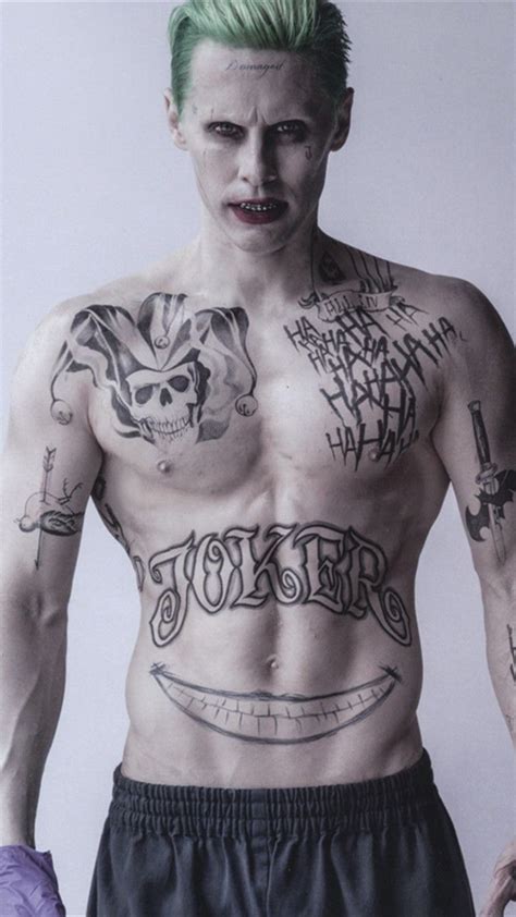 Jared Leto Joker Tattoos