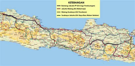 Jaringan Transportasi di Pulau Jawa