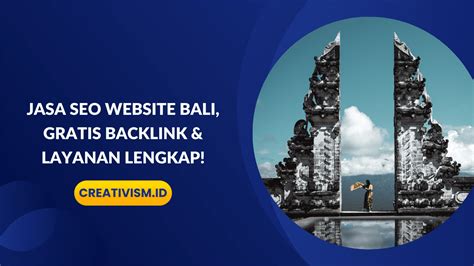 Jasa Seo Backlink Bali