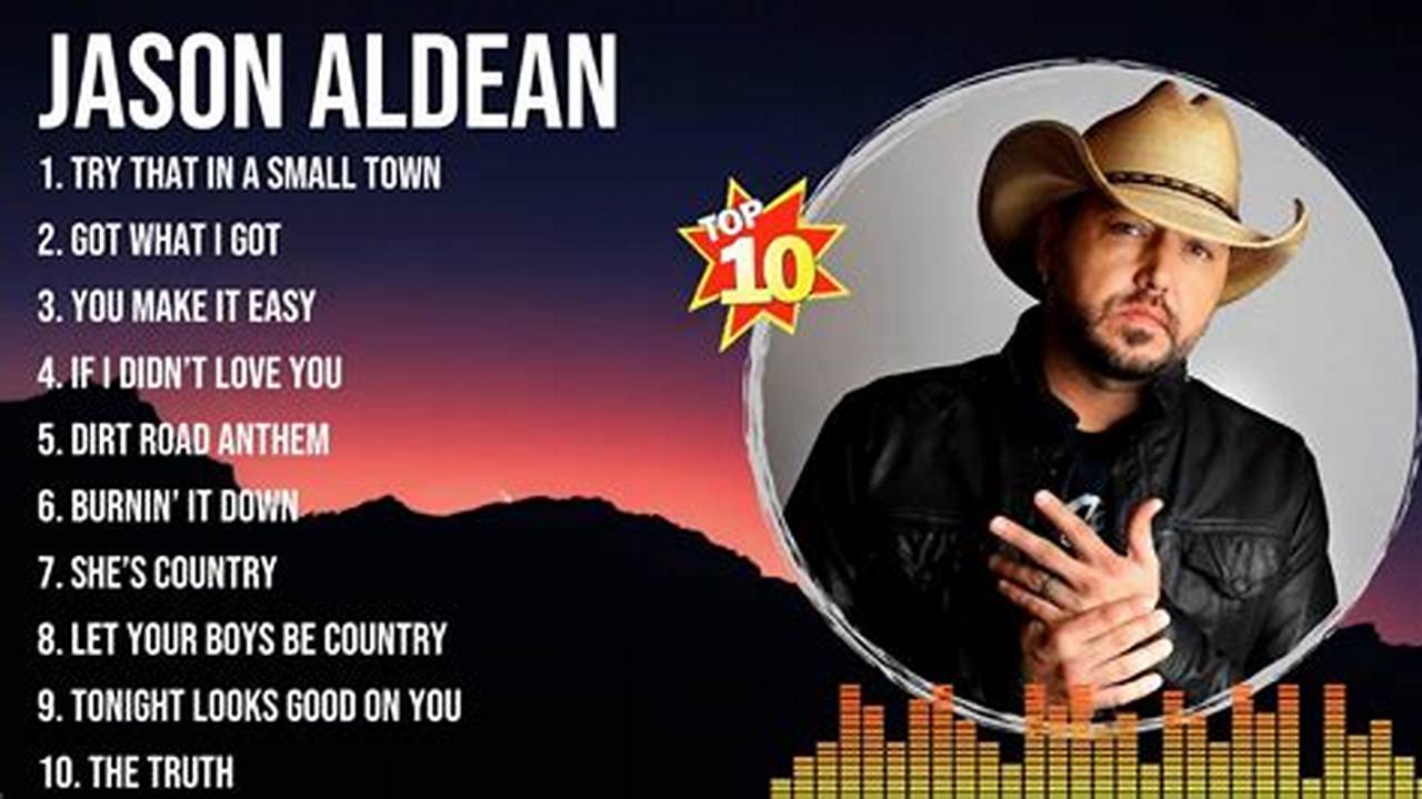 Jason Aldean Concert Playlist 2024