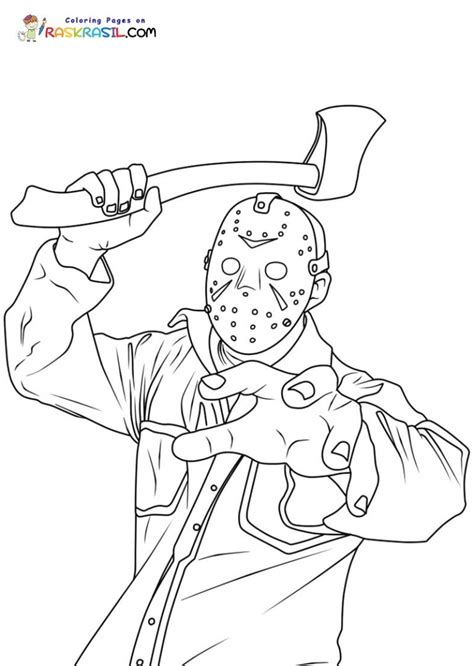 Jason Coloring Pages