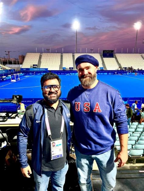 Jason Kelce in the 2016 Olympics