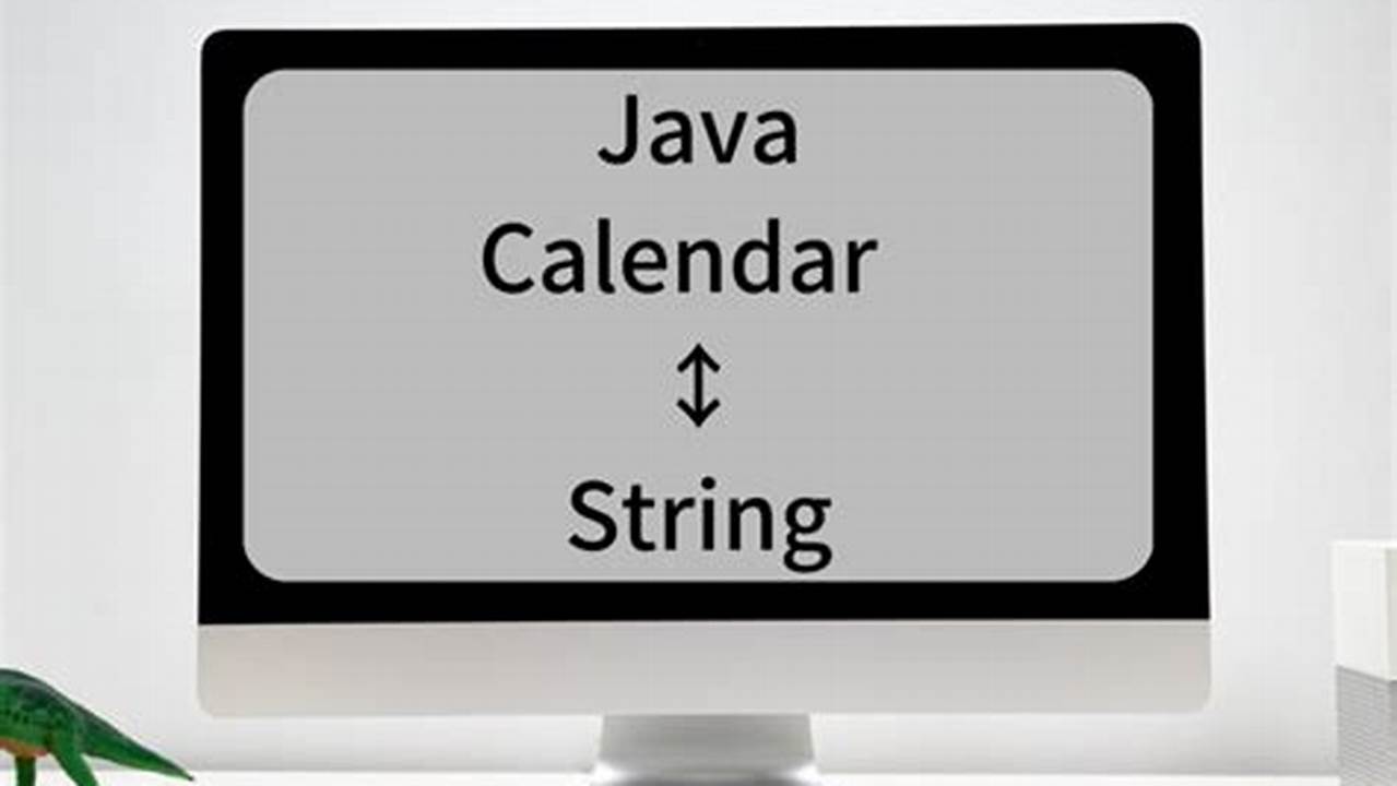 Java Calendar To String