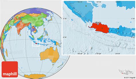Java on the World Map