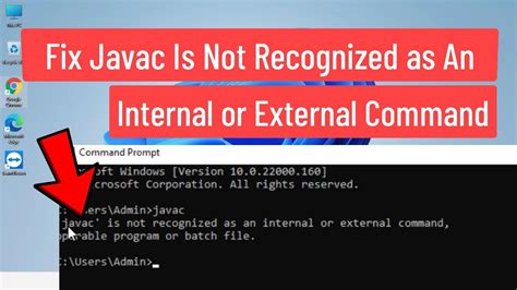 Java is not recognized as an internal or external command.