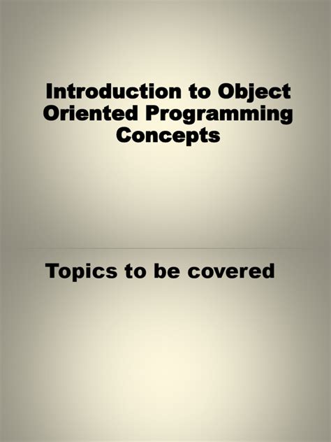 Java three-fold object lesson