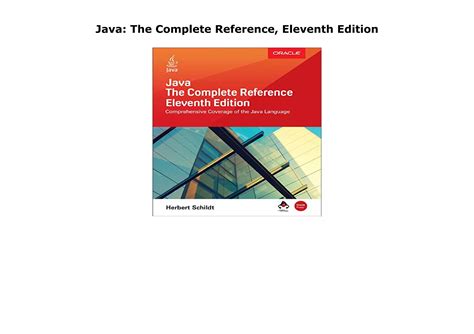 Java-Books/Java - The Complete Reference - 11 Edition.pdf at 