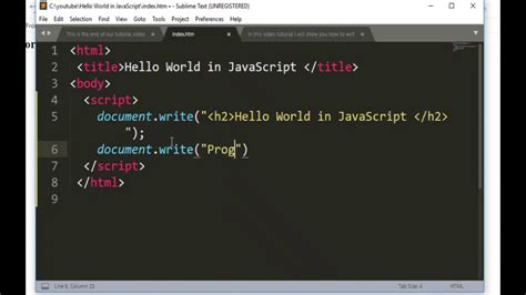 Hello World Code