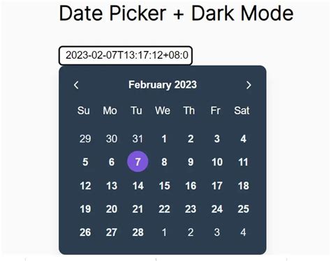 Javascript Date Picker Calendar Free Download