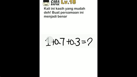 Jawaban Brain Out Level 18