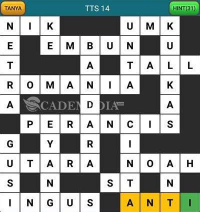 Jawaban Tts Level 14