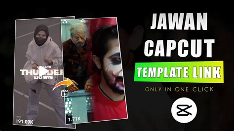 Jawan Capcut Template Free Download