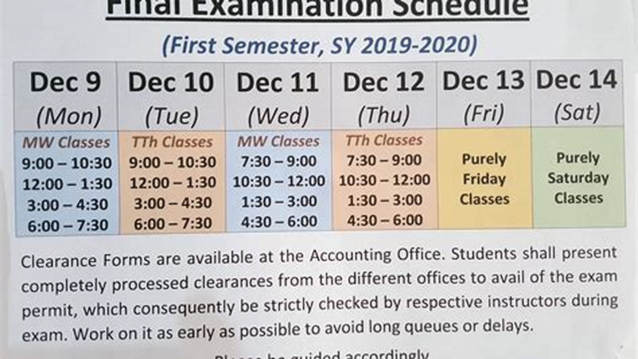 Jccc Spring 2025 Final Exam Schedule