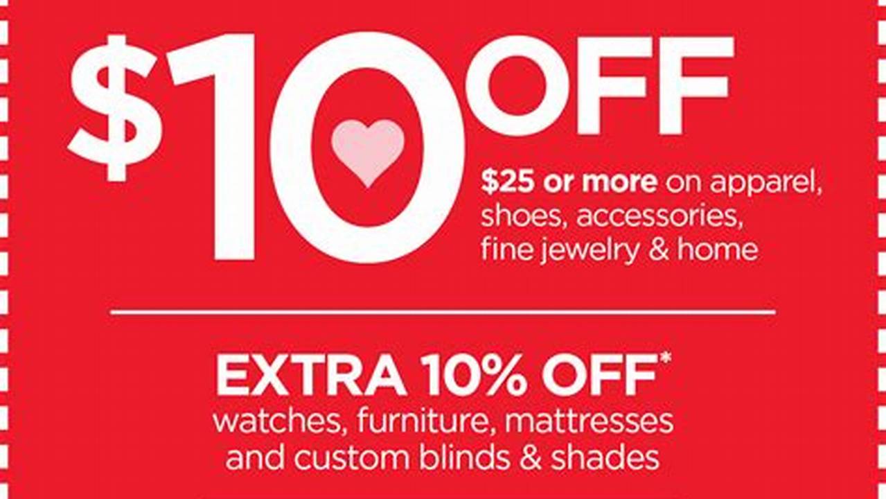 Jcpenney In Store Coupons 2024