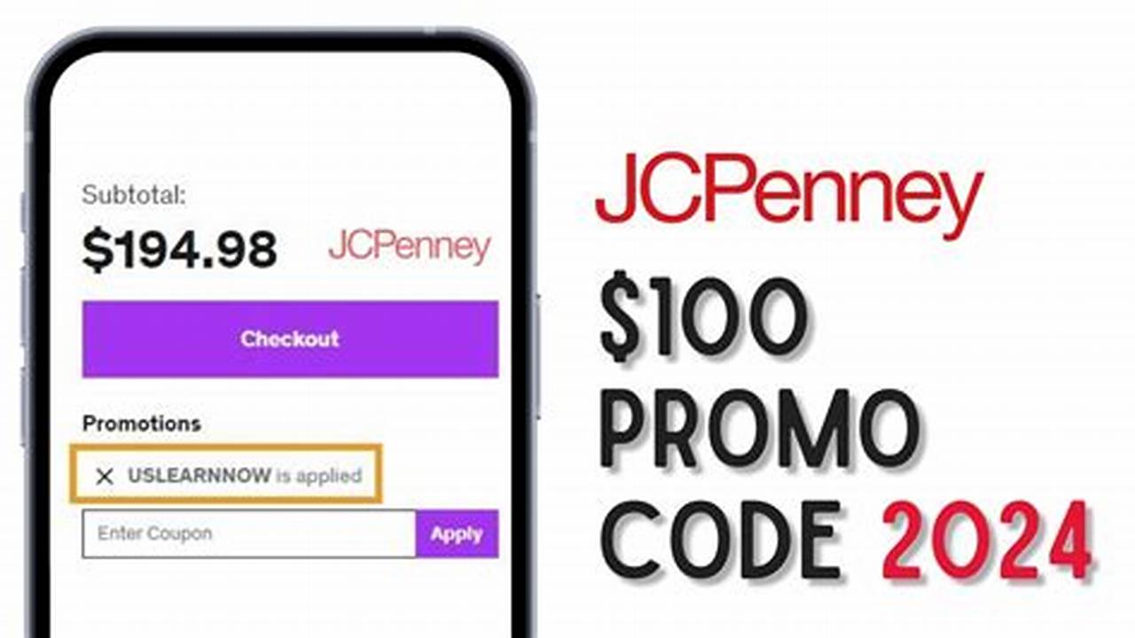 Jcpenney Promo Code 2024