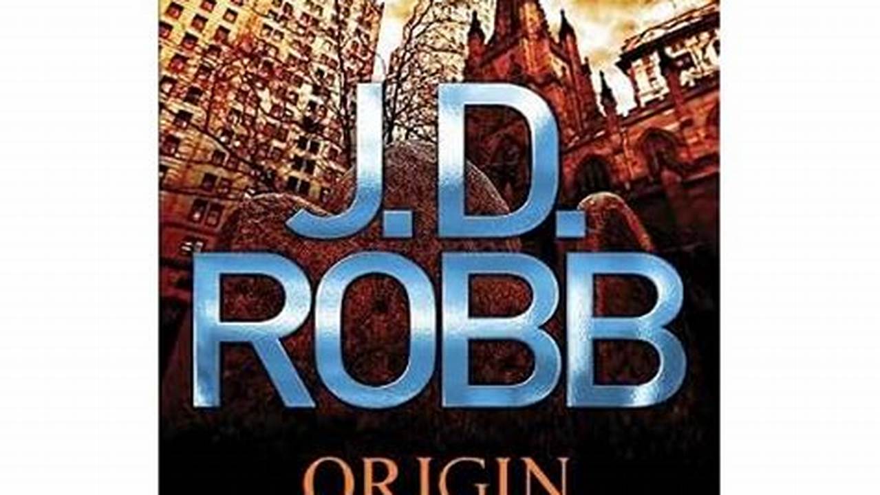 Jd Robb New Books 2024