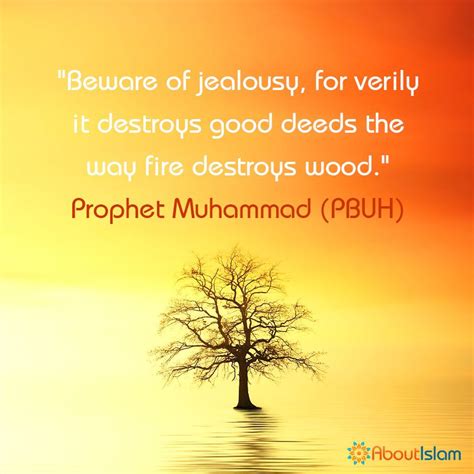 Jealousy In Islam Quotes