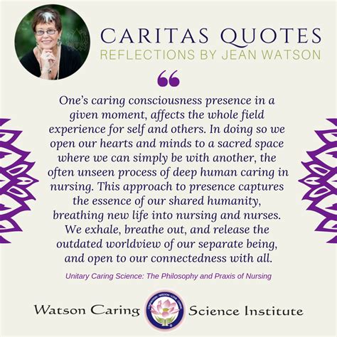 Unlock Amazing Jean Watson Quotes That Will Make You Feel Relaxed and Refresh