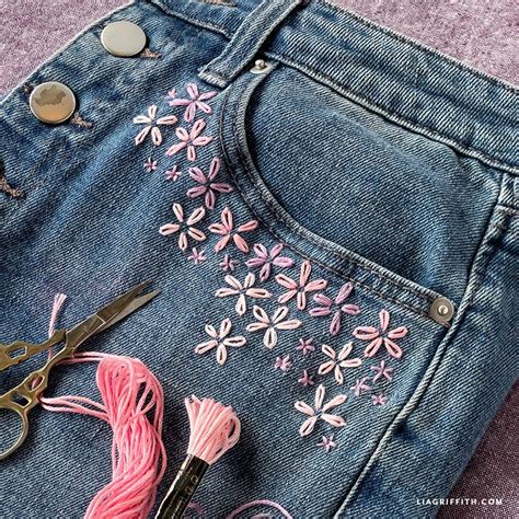 Jeans Embroidery Tutorial