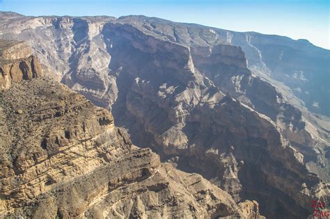 Vistas de Jebel Shams al amanecer