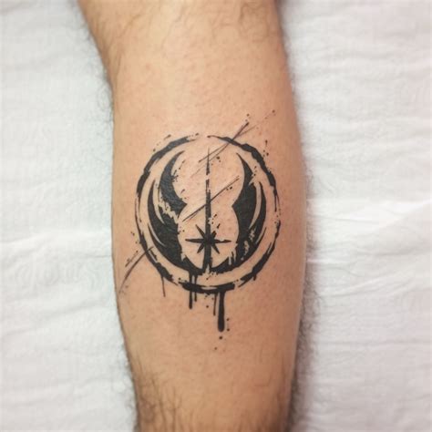 Star Wars Ying Yang Tattoo. Jedi & Sith Star wars tattoo