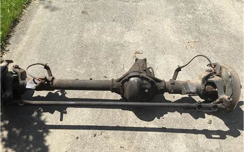 Jeep Cherokee Front Dana 44 For Sale