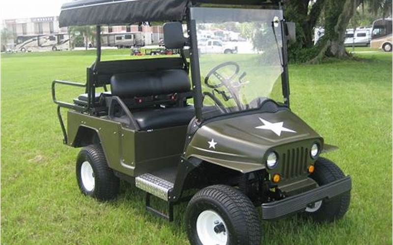 Jeep Golf Cart Body Kit Example
