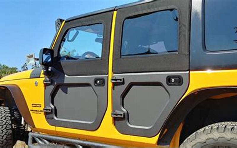 Jeep Jk Wrangler With Half Doors For Sale