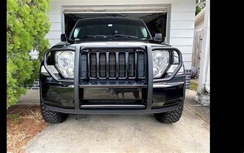 Jeep Liberty With Arb Brush Guard