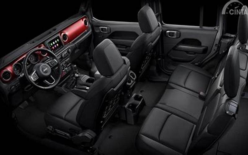 Jeep Rubicon 4Dr Interior