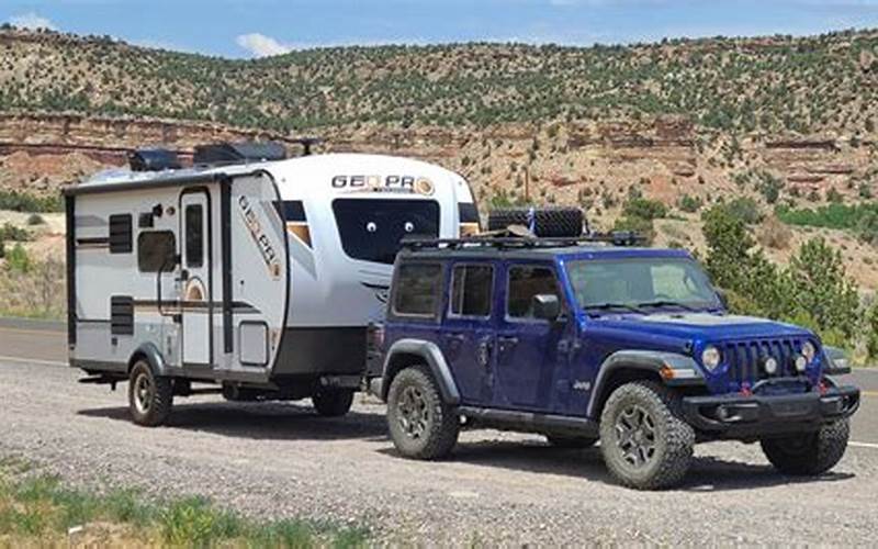 Jeep Towing Camper