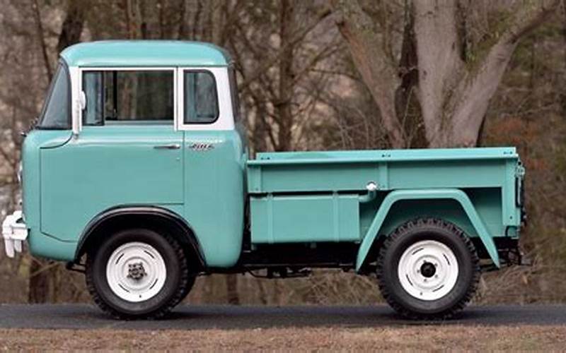 Jeep Willys Fc 150 Features