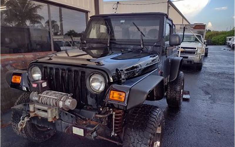 Jeep Wrangler 4 Cylinder Off-Road