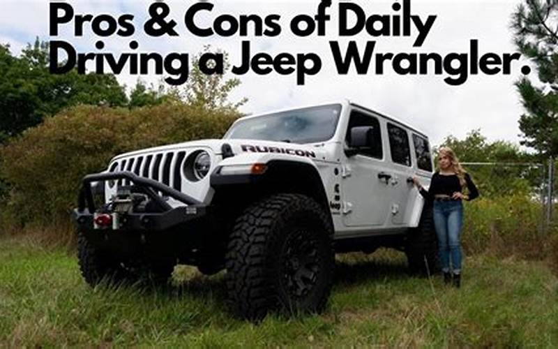 Jeep Wrangler Cons